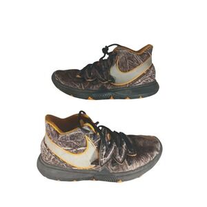 Nike Kyrie 5 Taco PE Camo Basketball Shoes Orange‎ AQ2456-902 Youth 6Y